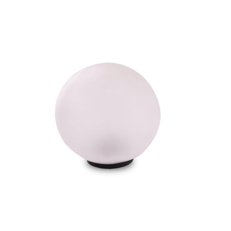LED Solar dia.15cm Frosted Glass Pearl, cool white