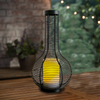 "HANFORD" Metal Lantern with Battery LED Candle ，Small