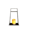 CAICOS Battery Operated Iron Lantern, Small